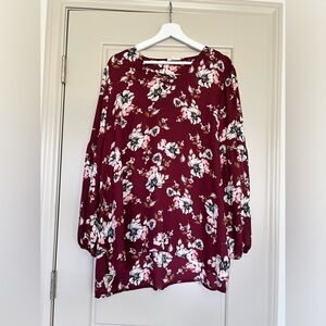 Maurice’s drop shoulder tunic top